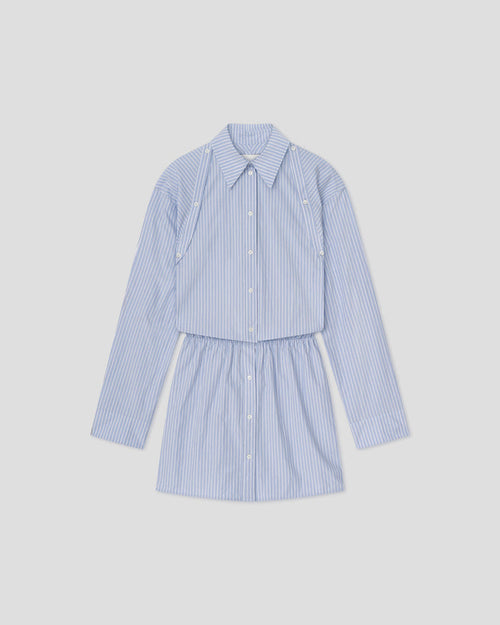 Odran - Shirt dress - Blue/White/Navy