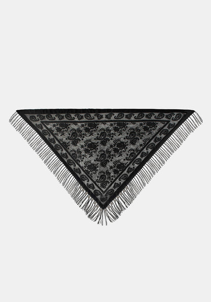 Opulent Coin Devore Scarf
