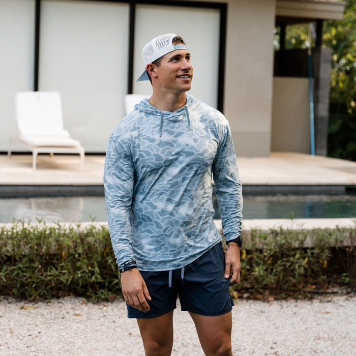 Performance Hoodie - Seaside Camo