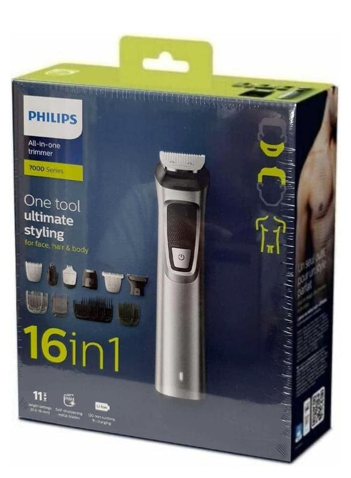 Philips Multigroom Series 7000 16-in-1 Face, Hair & Body Trimmer, MG7736/13 - Shoppers-kart.com