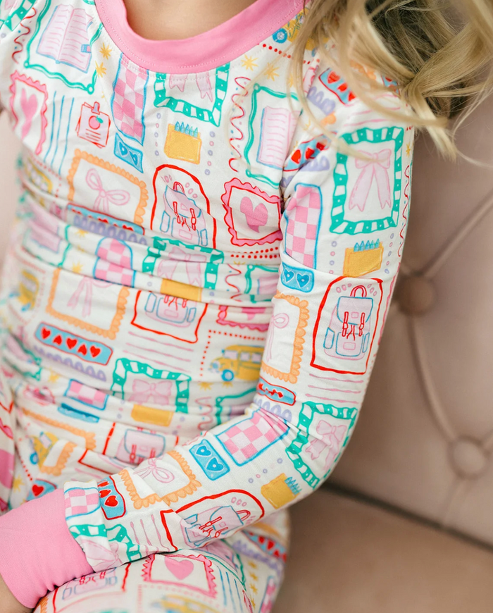 Pink Little Learner PJ Set