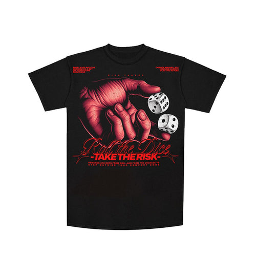 Premium Milano - Roll The dice Crew Neck - Black - Clique Apparel