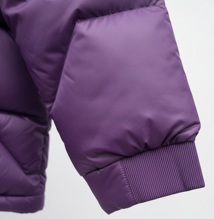 Purple Puff Jacket by CRUX