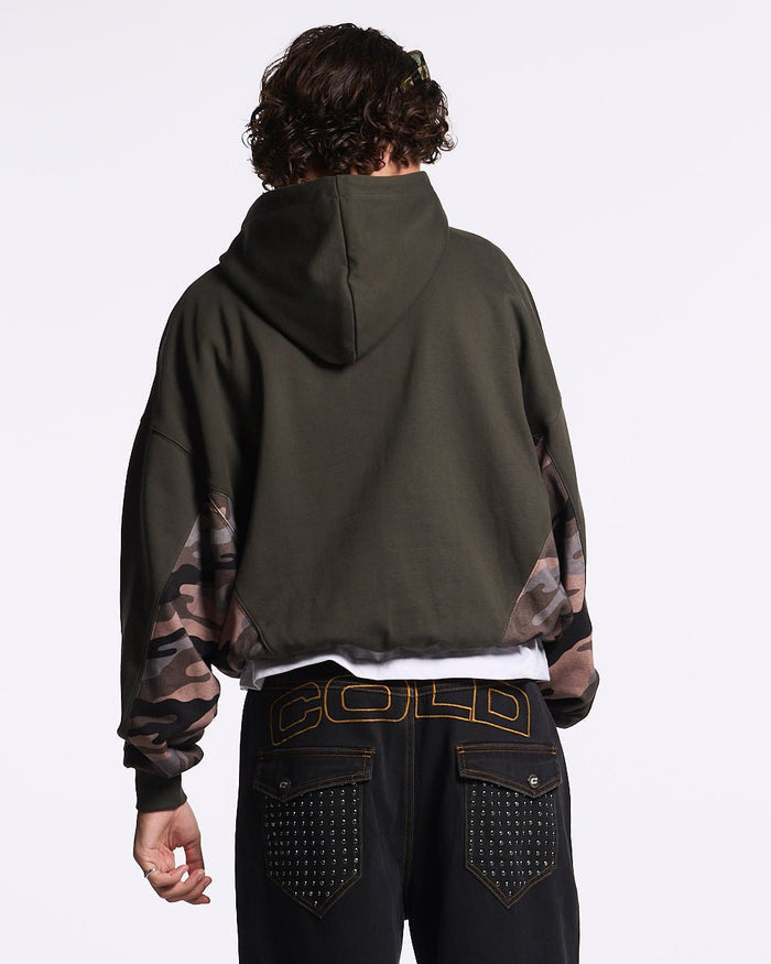 RACING CAMO HOODIE GREY - COLD CULTURE #man