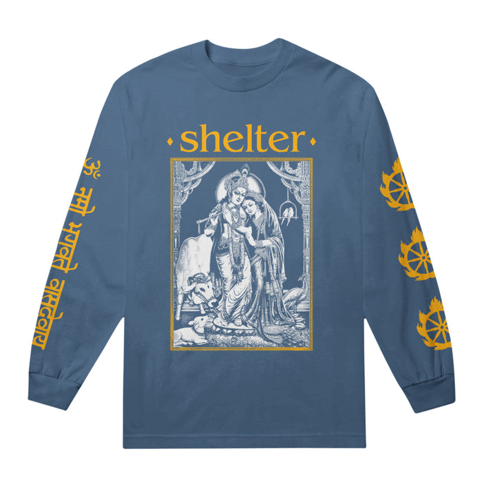 shelter Radha Krishna Indigo Long Sleeve