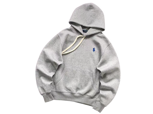 Ralph Lauren Classic Hoodie Grey/Blue