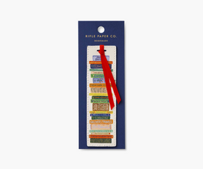 Rifle Paper BOOKMARK RIBBONED