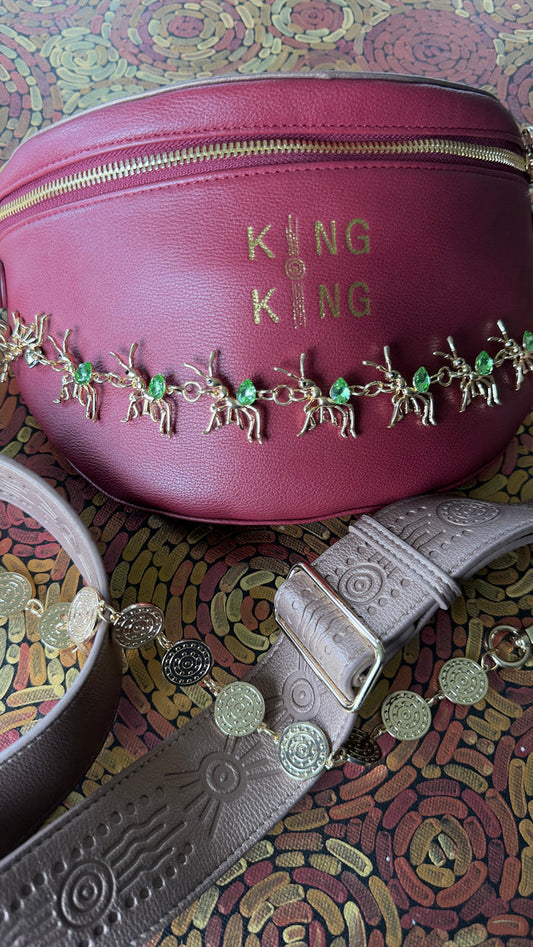 Rosella & Copper Crossbody Bag