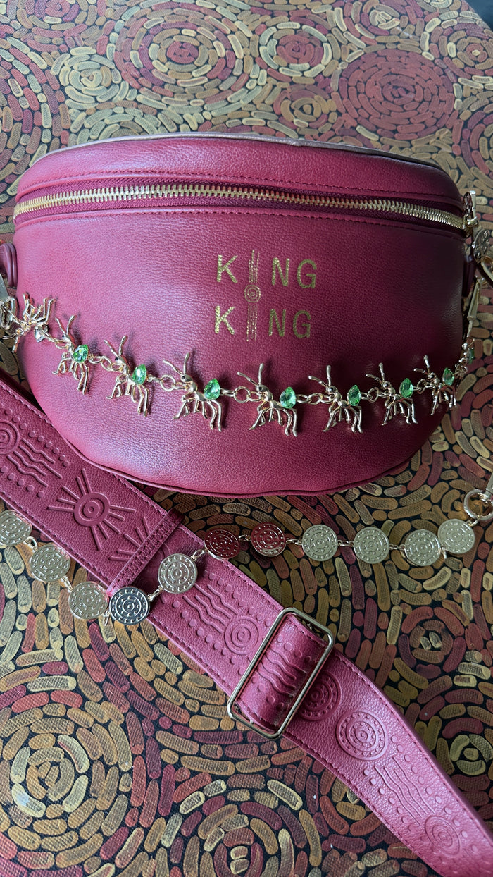 Rosella & Copper Crossbody Bag