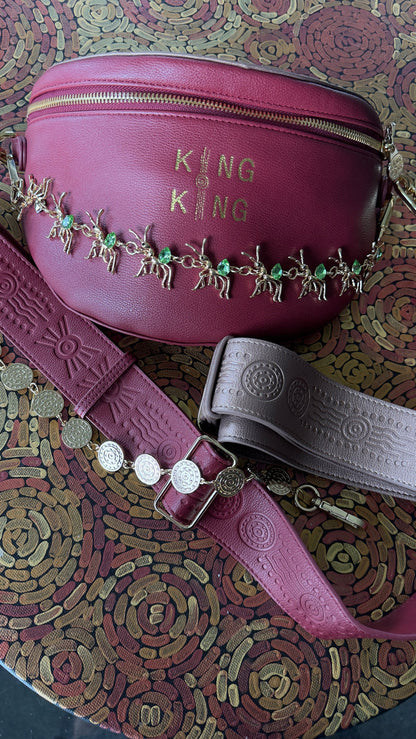 Rosella & Copper Crossbody Bag
