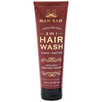San Francisco Soap Company Man Bar 2 in 1 Hair Wash