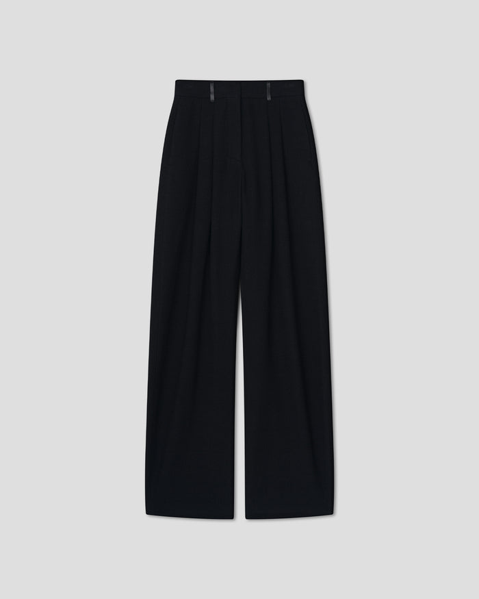 Seka - Tailoring pants - Black