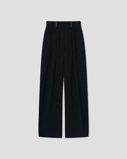 Seka - Tailoring pants - Black