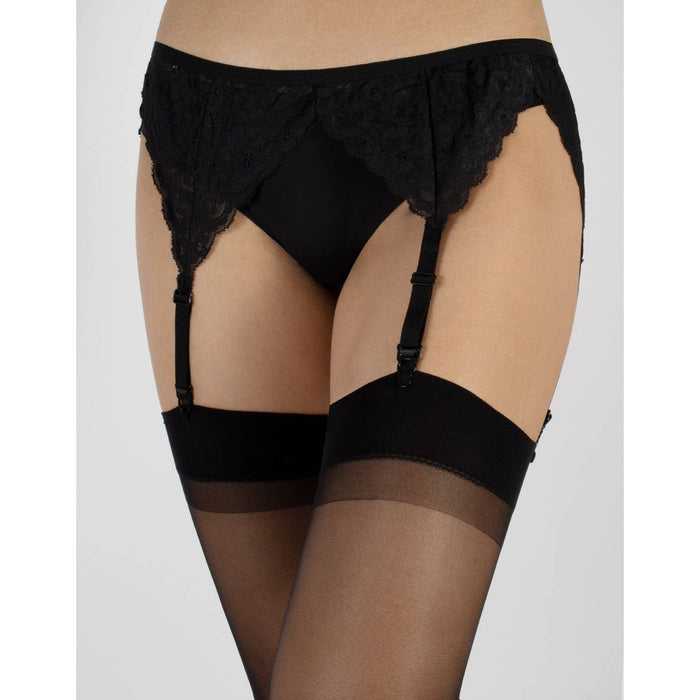 Sheer Stocking Black - Intimate Whispers