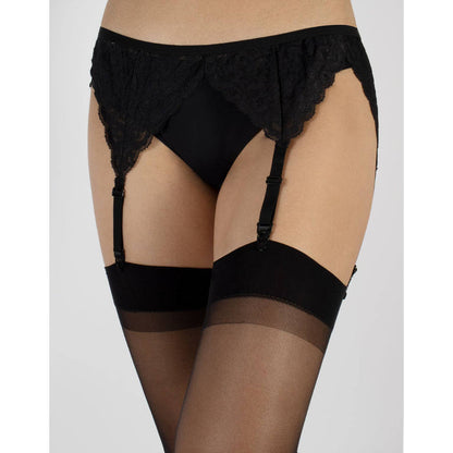 Sheer Stocking Black - Intimate Whispers
