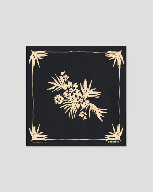 Shoul - Silk scarf - Tropical Blossom