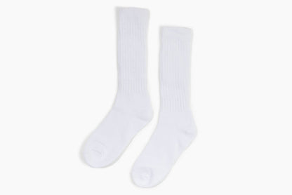 Slouchy Socks White - Intimate Whispers