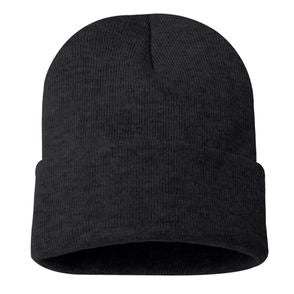 "Sportsman - 12" Solid Cuffed Beanie"