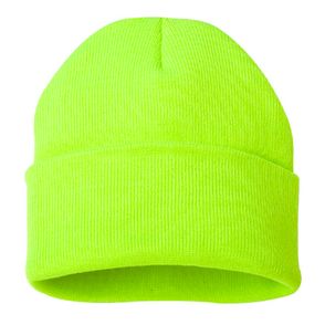 "Sportsman - 12" Solid Cuffed Beanie"