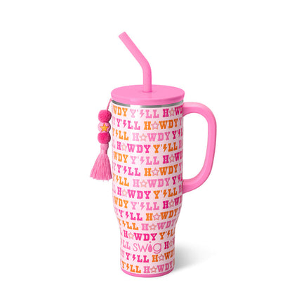Swig MEGA MUG W/ HANDLE LID STRAW (Multiple Patterns)