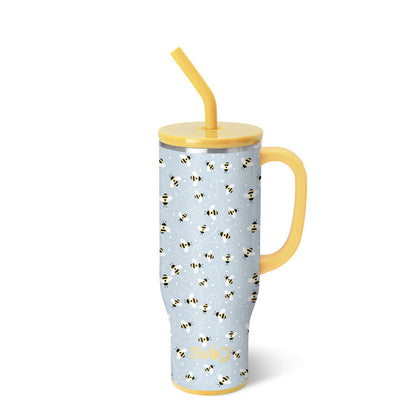 Swig MEGA MUG W/ HANDLE LID STRAW (Multiple Patterns)
