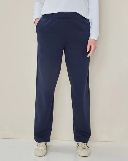Taylor Cotton Mix Leisure Trousers - Navy