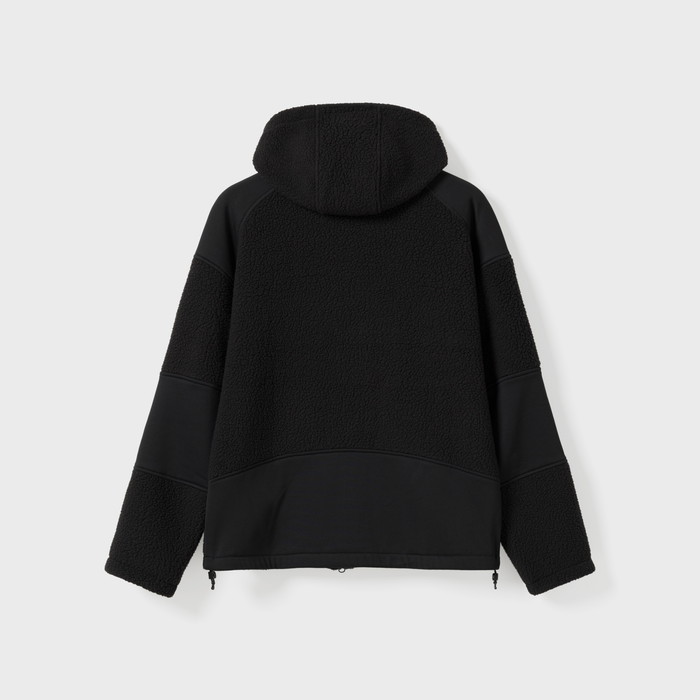 Tindur Shearling Zipped Hoodie