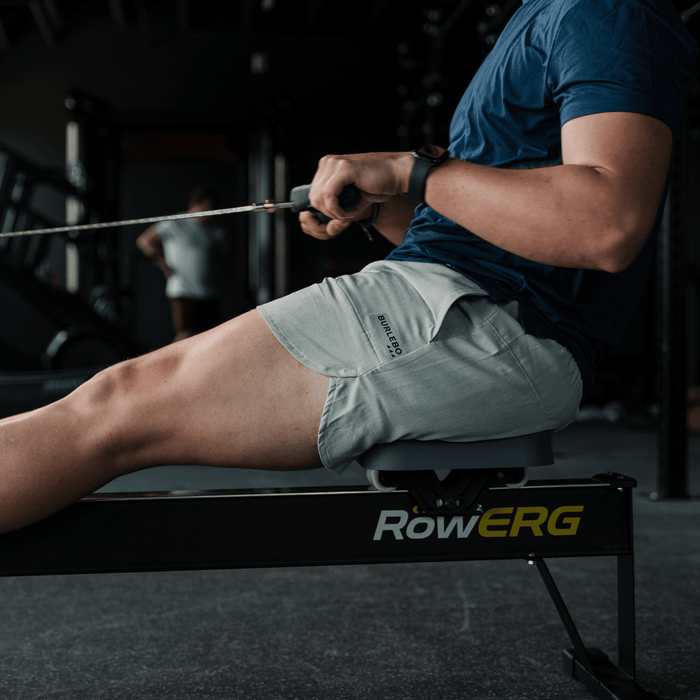 Training Short - Heather Light Grey