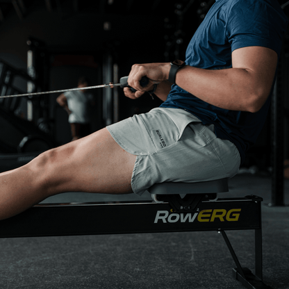 Training Short - Heather Light Grey
