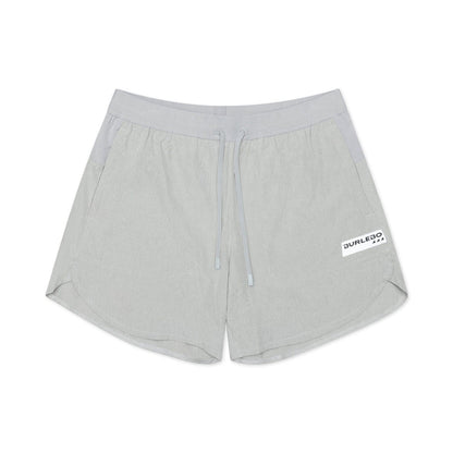 Training Short - Heather Light Grey