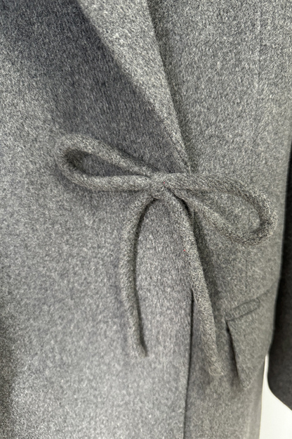 Urvi Bow Lapel Coat