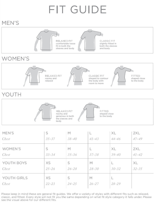V Neck Tee - Navy (Women's Sizing)