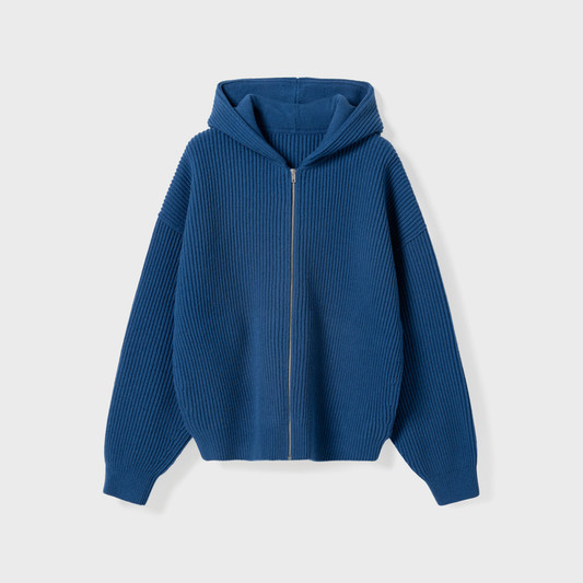 Vonarstræti Zipped Hoodie