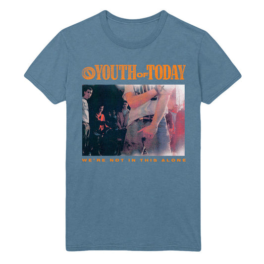 youth of today We're Not In This Alone - Blue T-Shirt
