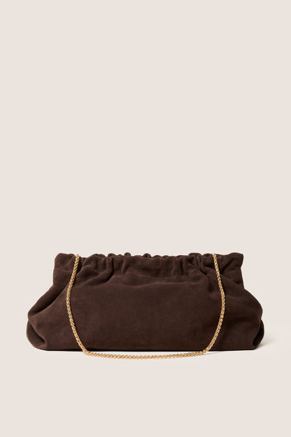Whitney Suede Clutch