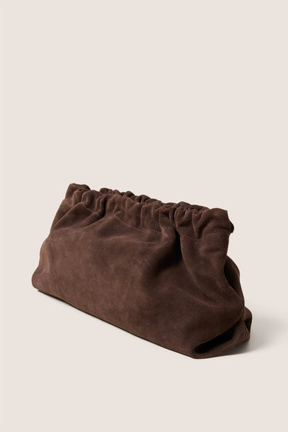 Whitney Suede Clutch