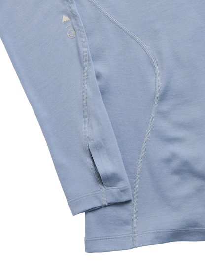 Product image of Women's Burton Merino Blend Midweight Base Layer Crew[Variant:Airstream Blue]