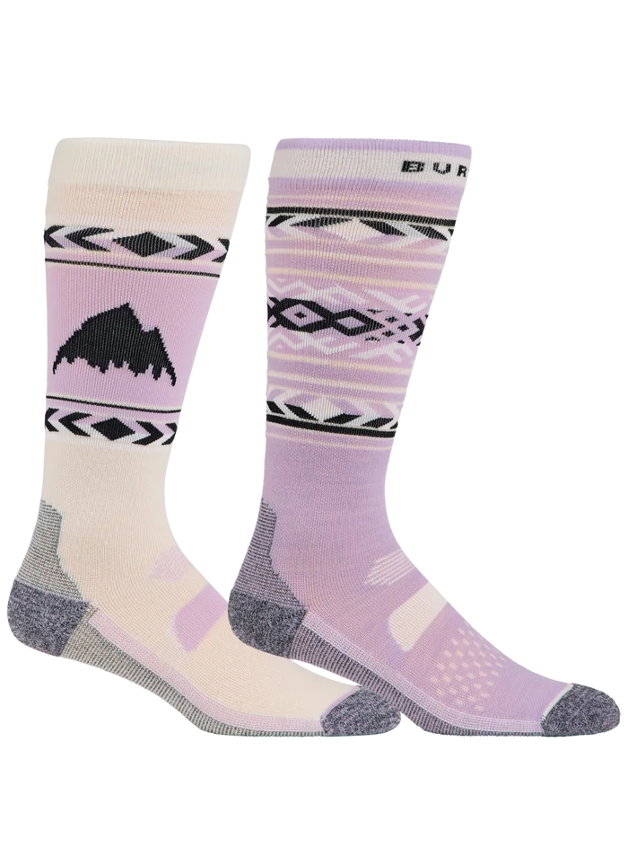 Product image of Women's Burton Performance Lightweight Socks (2 Pack)[Variant:Washed Lavender]