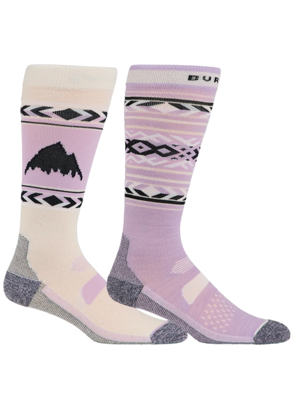 Product image of Women's Burton Performance Lightweight Socks (2 Pack)[Variant:Washed Lavender]