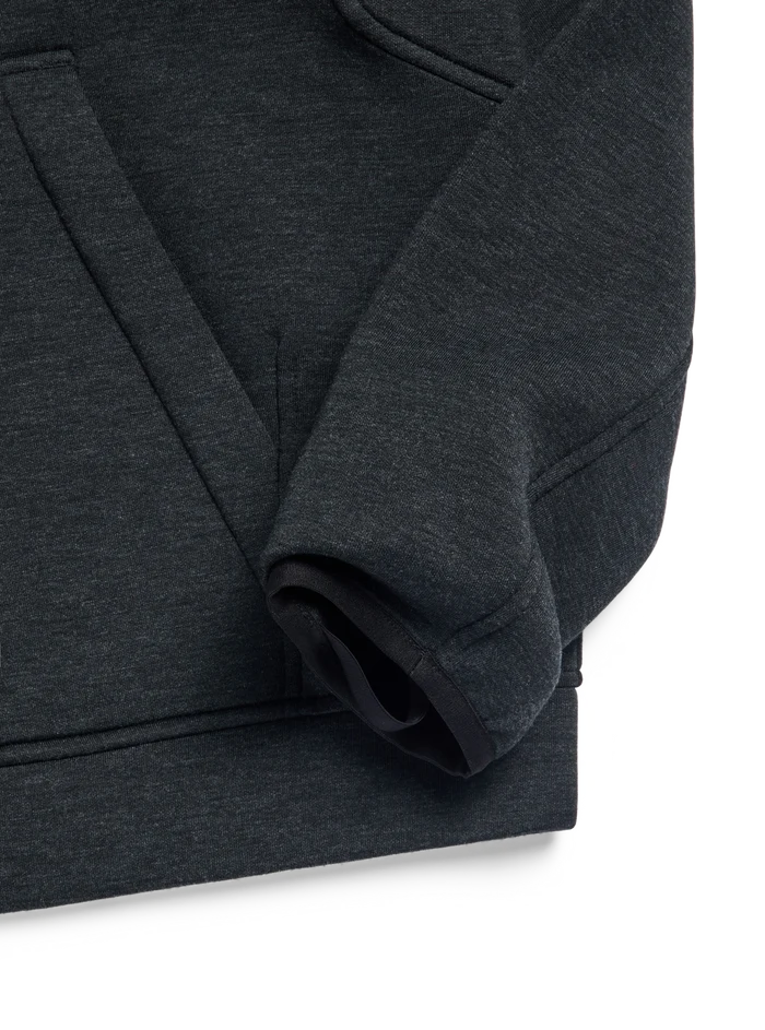 Product image of Women's Burton SpaceCloud Pullover Hoodie[Variant:True Black Heather]