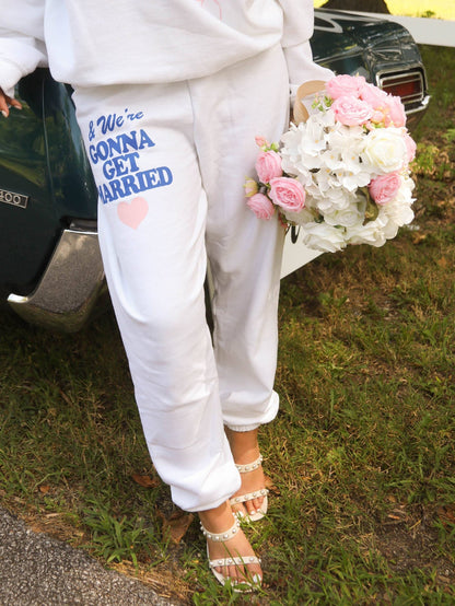 Women's Gonna Get Married Bridal Sweatpants - Intimate Whispers