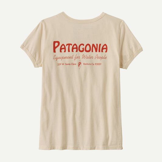 Women's Water People Organic Ringer Tee