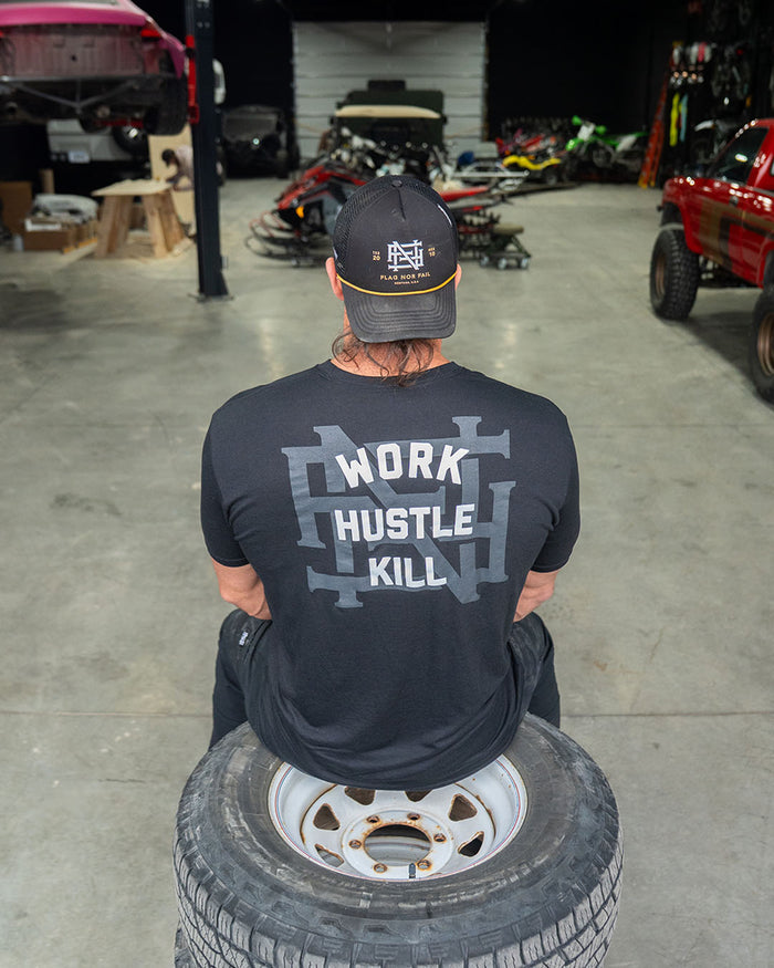 WORK HUSTLE KILL TEE