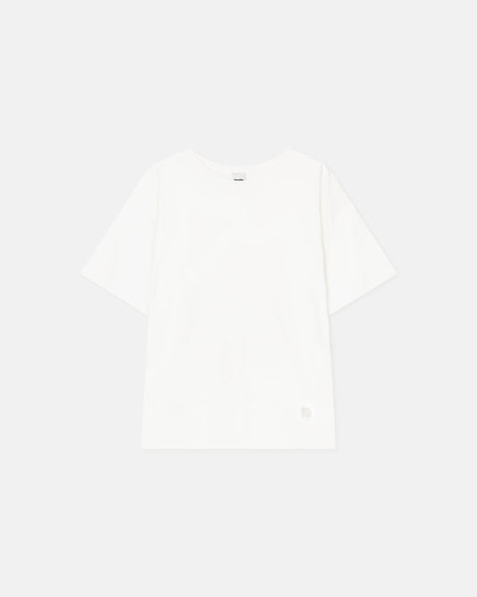 Wren - Embroidered T-shirt - Off White