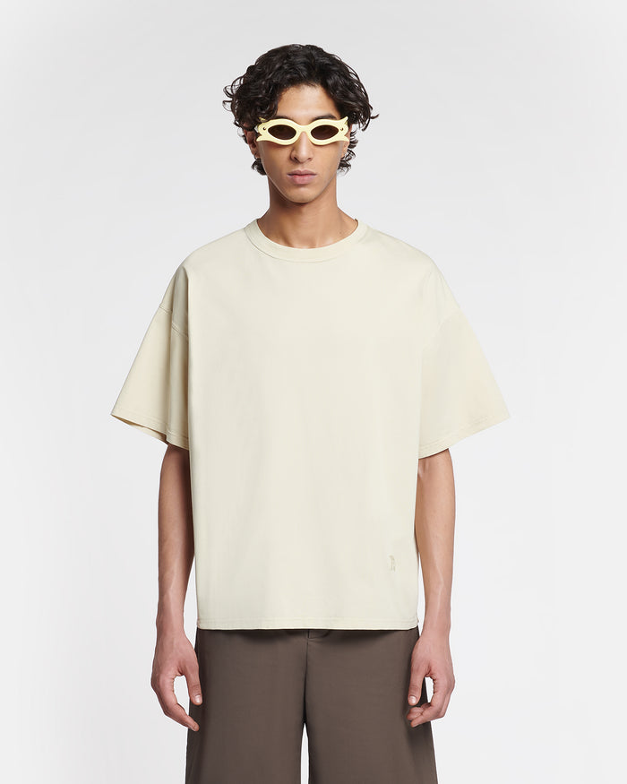 Wren - Embroidered T-shirt - Shell