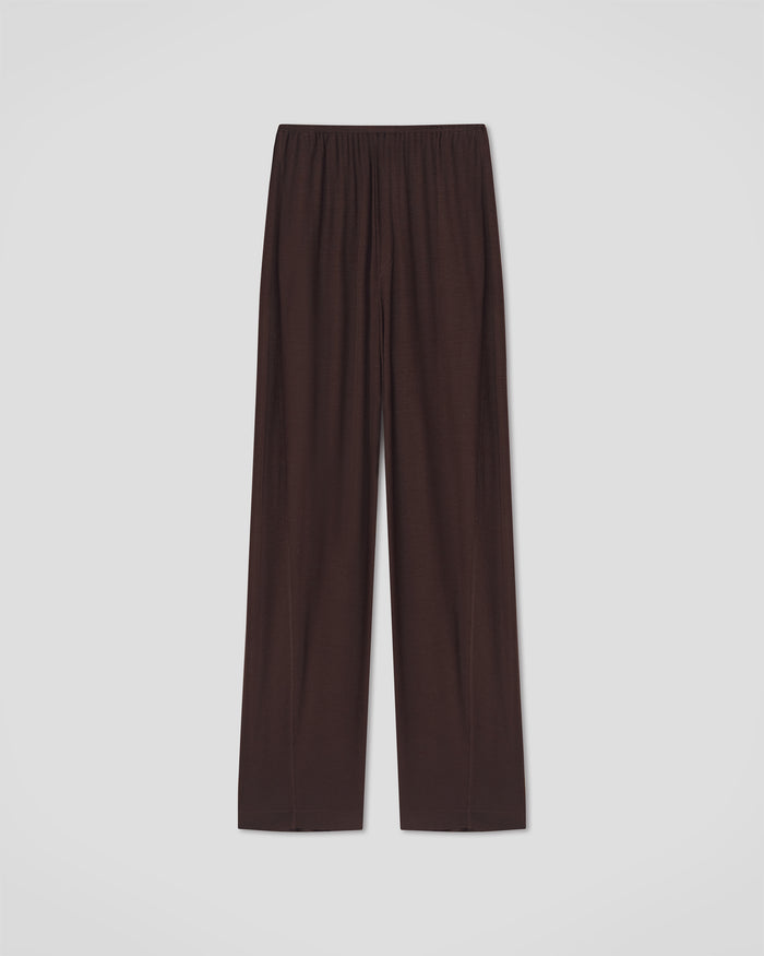 Zoela - Pants - Dark Brown