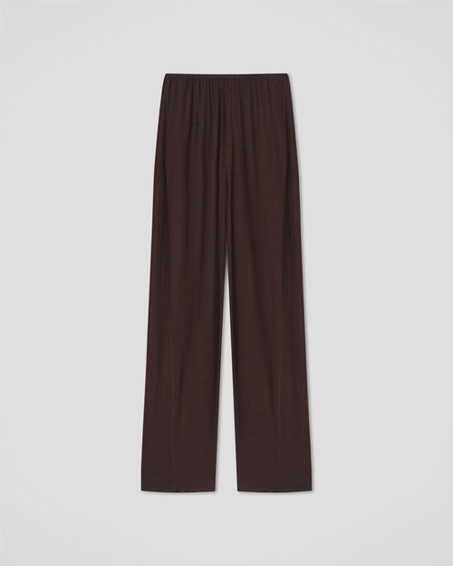 Zoela - Pants - Dark Brown