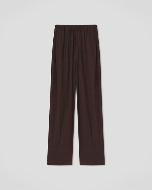 Zoela - Pants - Dark Brown