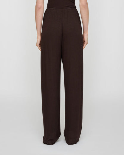 Zoela - Pants - Dark Brown