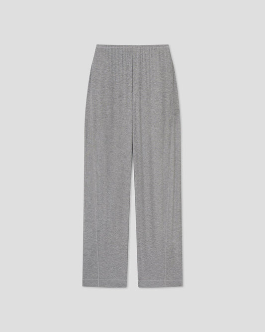 Zoela - Pants - Grey Melange
